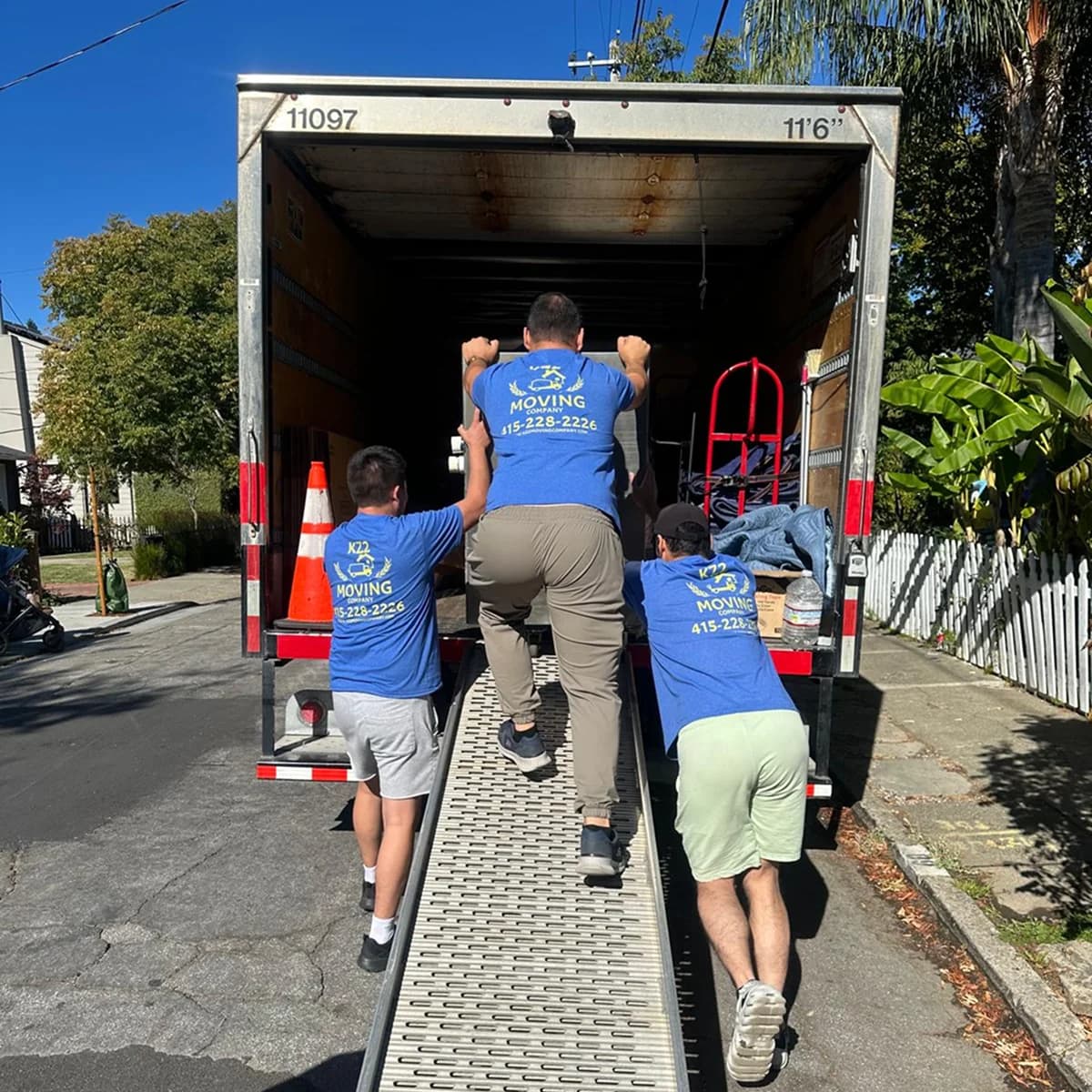 residential moving in the San Francisco